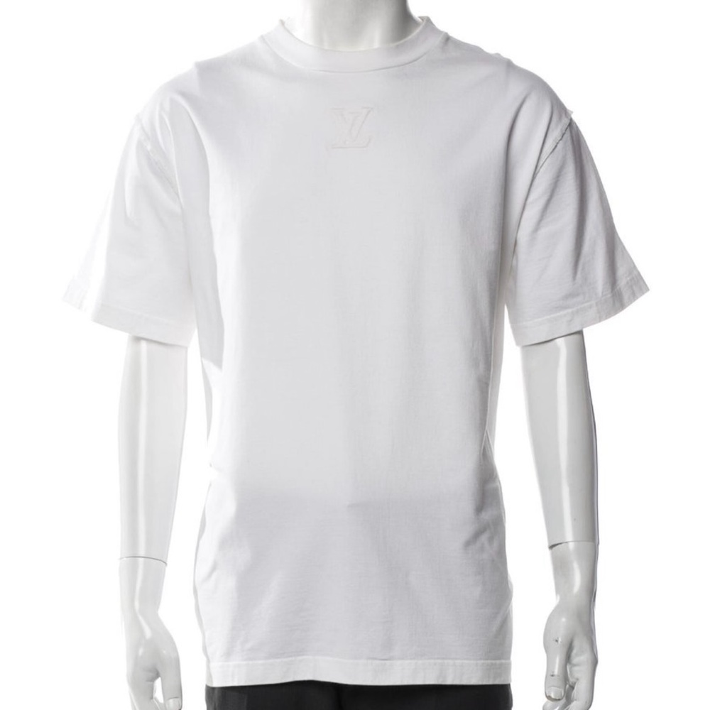 Louis Vuitton Crew Neck White T-Shirt